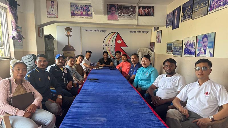 एन्फाविरुद्धको आन्दोलनमा खेलाडी संघको पनि ऐकेवद्धता